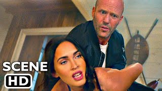 THE EXPENDABLES 4  Jason Statham Vs Megan Fox  Fight Scene NEW 2023 Movie CLIP HD [upl. by Naashar600]