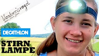 Decathlon Forclaz HL500 Stirnlampe Unboxing Review amp Test [upl. by Garaway987]