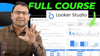 Learn full Looker Studio Course in 25 Hours in Hindi  Looker studio Course  Umar Tazkeer [upl. by Romalda]