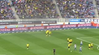 Hertha  Dortmund Lewandowski goal [upl. by Currey]