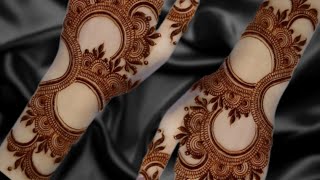 Attractive Back Hand Simple Arabic Mehndi Designs For Begginer ll New Easy Arabic Mehndi Designs [upl. by Cohl]