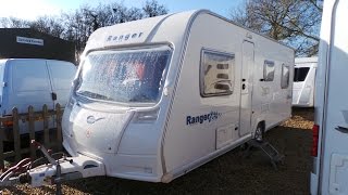 6 berth Bailey Ranger 5406 2008 touring caravan demo [upl. by Anerok]