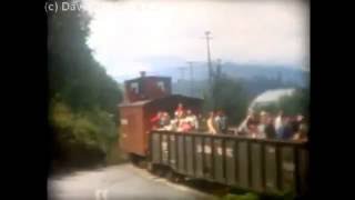 Hillcrest Lumber Railway between Mesachie Lake and Lake Cowichan in about 1960 [upl. by Amadas]