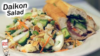 Best Daikon Salad  Daikon Radish Recipe [upl. by Lecroy]