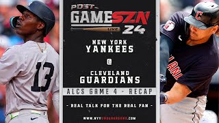 POSTGAME New York Yankees vs Cleveland Guardians I Recap ALCS Game 4 [upl. by Cumings]