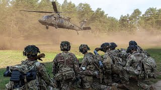 US Army Soldiers combat training in Estonia Lithuania July 2023 [upl. by Ellynn]