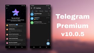 Telegram premium v1005 clone new update [upl. by Millan]