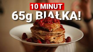 BIAŁKOWE PANCAKES Z GRUSZKĄ i CYNAMONEM 65 g białka [upl. by Anileva]