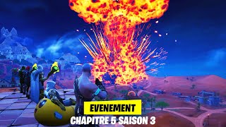 EVENEMENT FIN DE SAISON 3 CHAPITRE 5  🔥 FORTNITE LIVE EVENT [upl. by Brookes541]