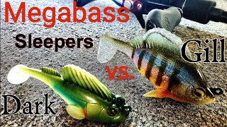 Fishing the Megabass Sleeper Gill and Dark Sleeper Which Ones Better [upl. by Franny]