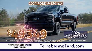 Come save during Terrebonne Family Days at Terrebonne Ford in Houma [upl. by Lienhard]