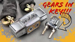 1613 Picking a GearDriven Double Prong Key [upl. by Healy699]