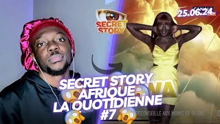 SECRET STORY AFRIQUE  LA QUOTIDIENNE EP 7  REACTION  secretstory secrestoryafr princepriss [upl. by Langille]