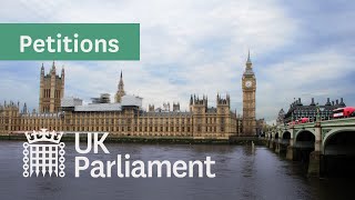 LIVE Epetition debate relating to financial support for disabled people Monday 22 May 430pm [upl. by Rosemare]