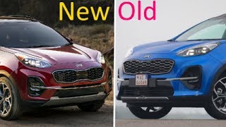 New 2020 Kia Sportage facelift Vs Old 2018 Kia Sportage [upl. by Aset802]