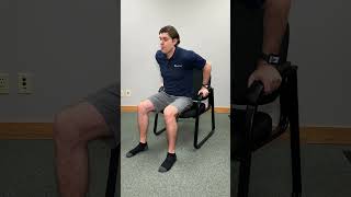 Instant Sciatica Pain Relief in a Chair [upl. by Ateinotna]