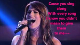 Cassadee Pope  Over You Lyrics on screen 1080p HD [upl. by Jermain134]