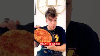 PIZZA VS SUSHI 🍕🍣 viralvideo pizza sushi comedy [upl. by Dadirac870]