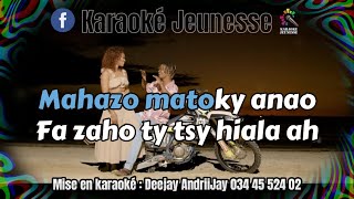 KARAOKE Rijade ft Rim ka  Atsika Roa by Deejay AndriiJay Karaoké gasy 2023 [upl. by Nylimaj]