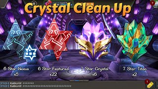 Crystal Clean Up 7 Star Titan Crystal amp 6 Star Nexus amp Featured Crystal Opening mcoc mcocgameplay [upl. by Anayt]