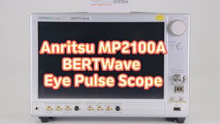 Anritsu MP2100A BERTWave BERT Eye Pulse Scope Sampling Oscilloscope [upl. by Constancia]