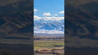 View from the Burana Tower 🏔️ mountains travel america japan canada germany australia [upl. by Arata]