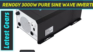 Renogy 3000w Pure Sine Wave Inverter Charger  Review 2023 [upl. by Nnairda]