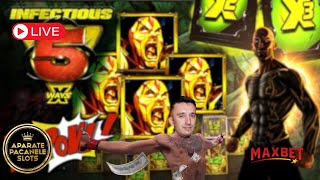 SE ANUNTA UN LIVE PUTERNIC CU DANUT LA BUTOANE aparate pacanele slots PragmaticPlay [upl. by Debbie399]