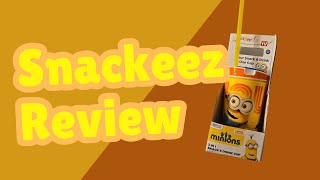 Snackeez Jr Review Despicable Me Minions Edition [upl. by Einhorn576]