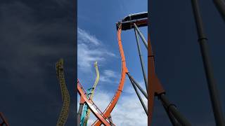 Dorney Park’s new coaster themepark amusementpark rollercoaster [upl. by Marijane]