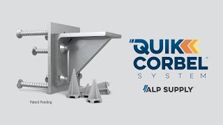 Quik Corbel System for Precast Shear Walls [upl. by Ycaj168]