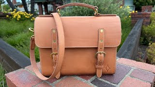 The Briefcase by Ranchlands Leather Shop Chico Basin Ranch Colorado [upl. by Marcelo]