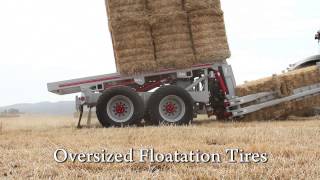 Bale Chaser  NW AG Equipment  Big Bale Stacker [upl. by Pohsib675]