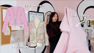 Making the cutest quilted jacket  how to CLONE your clothes💖 [upl. by Aneleve]