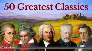 50 Greatest Pieces of Classical Music  Mozart Beethoven Bach Chopin [upl. by Bat]