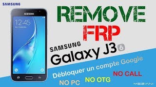 How to bypass google account on samsung j3  unlock frp lock in samsung j3 6 [upl. by Tshombe]