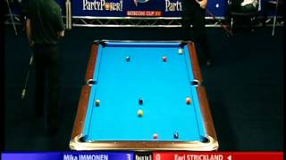 Mosconi Cup Top 5 Moments No3  Mika Immonen 50 Earl Strickland [upl. by Euell]