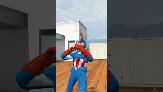 CHAINSAW CAPTAIN AMERICA TAKING REVENGE ON GOJO  Shorts  GTA5 captainamerica  gojo [upl. by Edmon69]