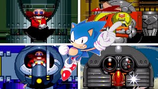 Sonic 1 2 3ampK CD amp Mania All Bosses No Damage [upl. by Allesig330]