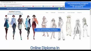 Online Fashion Designing Courses CAD  Free Demo Class [upl. by Yeffej]