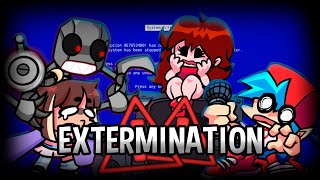 EXTERMINATION Pass Termination in EXTREME DIFFICULTY  Friday Night Funkin [upl. by Bronson]