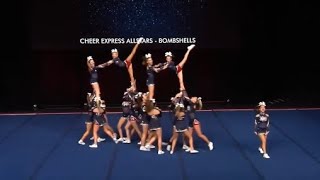 Cheer Express Bombshells  Summit 2024 Finals [upl. by Noslrac]