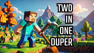 Minecraft ULTIMATE TWO IN ONE DUPER 😱😱 [upl. by Mead270]