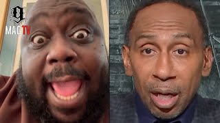 quotU Are A Disgracequot Faizon Love Continues To Violate Stephen A Smith Over His OJ Simpson Comments [upl. by Anitra289]