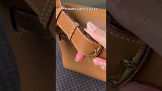 Simple messenger bag pure handmade do you like it custombag handmadeleather bag [upl. by Azila]