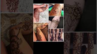 legs mehndi design arabic style 😍 henna mehndi design for leg  leg mehndi design photos shorts [upl. by Ress455]