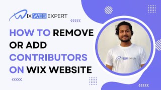 How to add or remove Contributor Co Owner Website Manager Website Designer on Wix Website [upl. by Siraved]