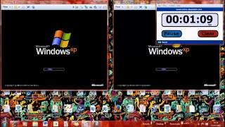 Windows XP Home Edition vs ProfessionalBootup Timer [upl. by Reni216]