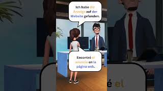 Alemán para Hispanohablantes Das Bewerbungsgepräch auf deutsch Job Interview Arbeit idiomas s [upl. by Bambie985]