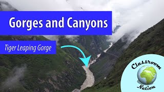 Formation of Gorges and Canyons [upl. by Aulea]